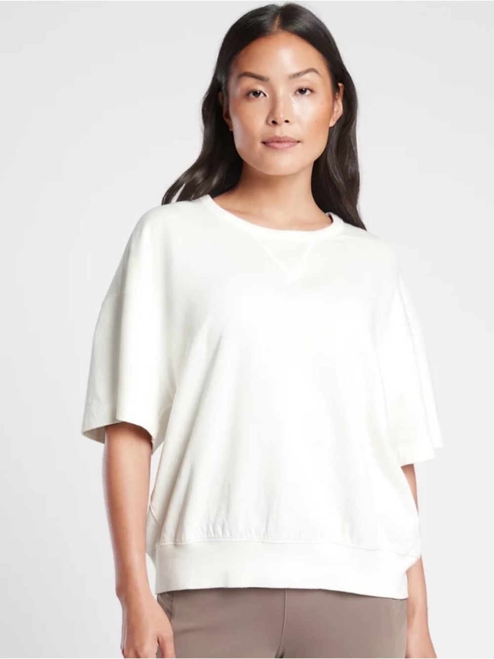 Athleta Sundown Sweatshirt Tee